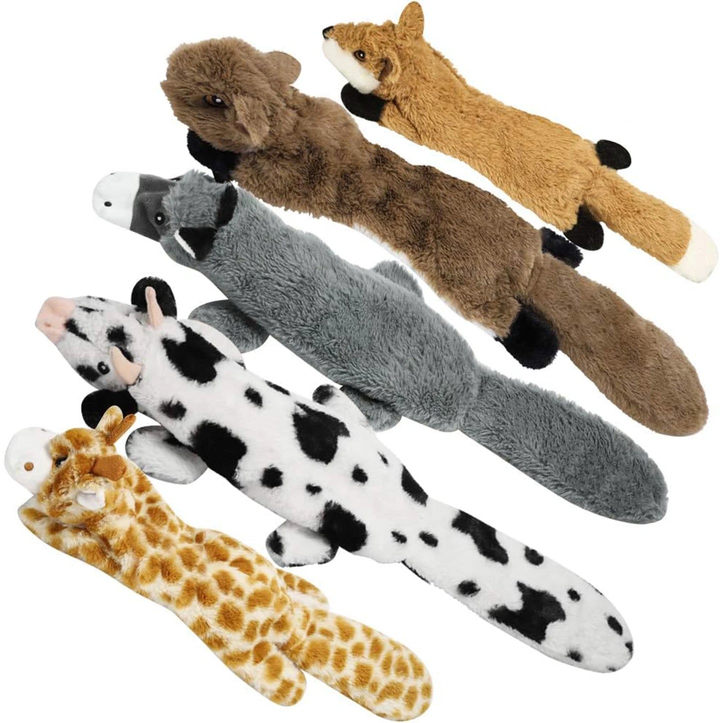 Durable No-Stuffing Dog Toy – Squeaky & Plush for Small to Large Dogs