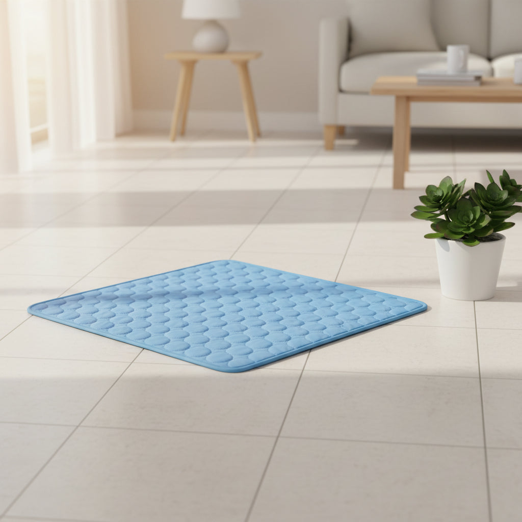 Pet Cooling Mat – Summer Ice Bed for Dogs & Cats, Extra Large Durable Blanket