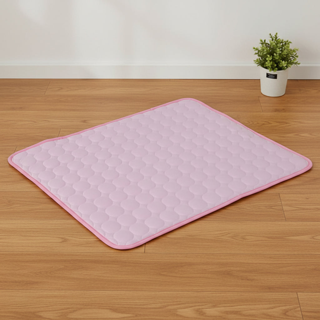 Pet Cooling Mat – Summer Ice Bed for Dogs & Cats, Extra Large Durable Blanket