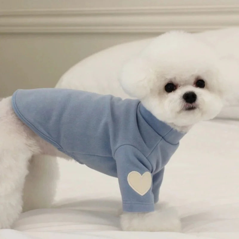 Warm Dog Hoodie for Small Dogs – Bear Design Sweater for Yorkies, Puppies & Cats