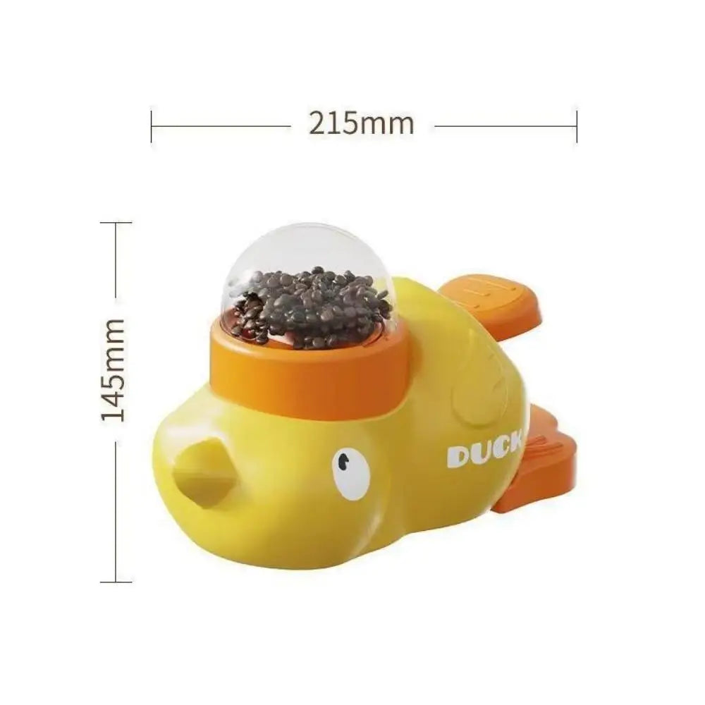 Interactive Duck Puzzle Feeder for Dogs – Anti-Slip Slow Feed Treat Toy