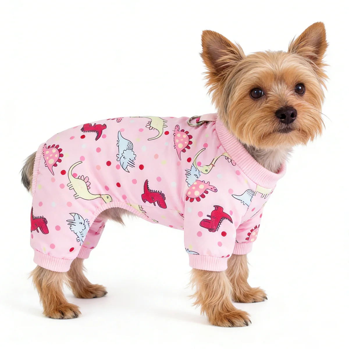 Tiny Pup Den Soft Stretch Dog Pajamas for Small Dogs – Lightweight Summer Puppy PJs Onesie for Chihuahua & Yorkie