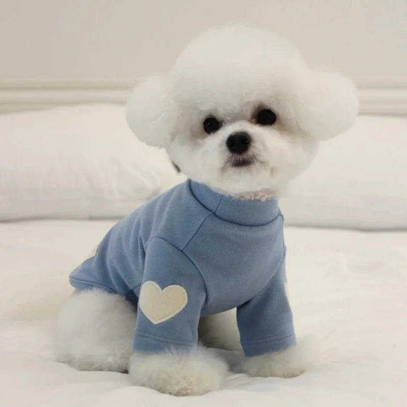Warm Dog Hoodie for Small Dogs – Bear Design Sweater for Yorkies, Puppies & Cats