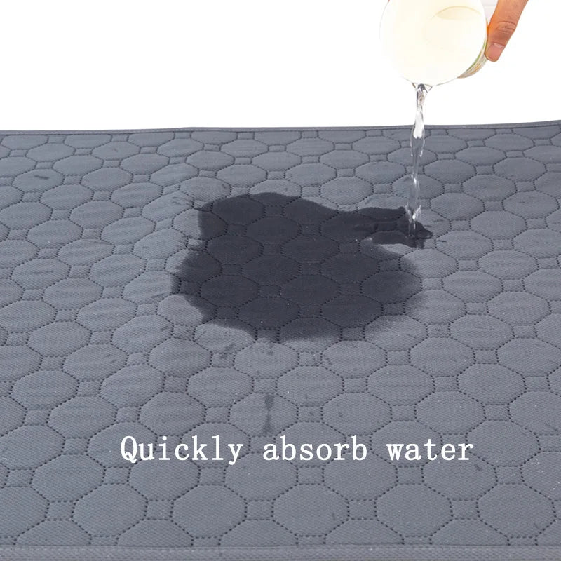 Reusable Dog Pee Pad Blanket – Washable Waterproof Puppy Training Mat