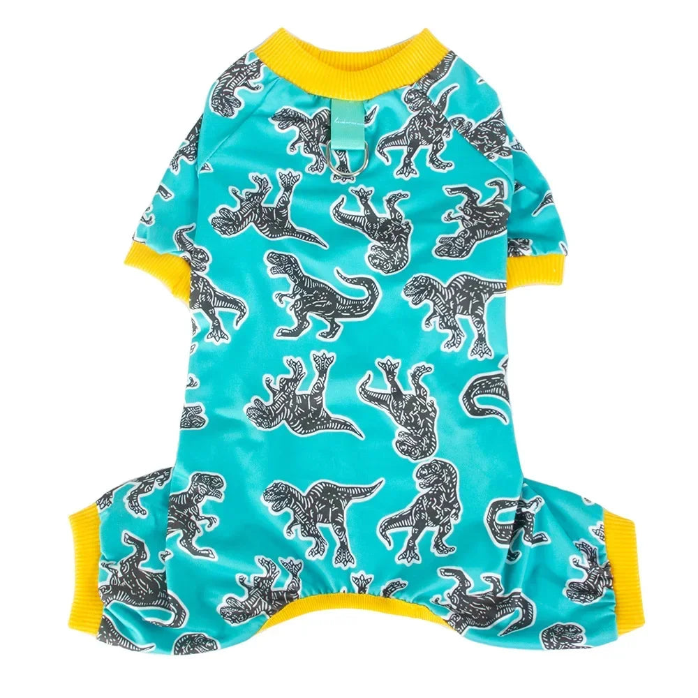 Tiny Pup Den Soft Stretch Dog Pajamas for Small Dogs – Lightweight Summer Puppy PJs Onesie for Chihuahua & Yorkie