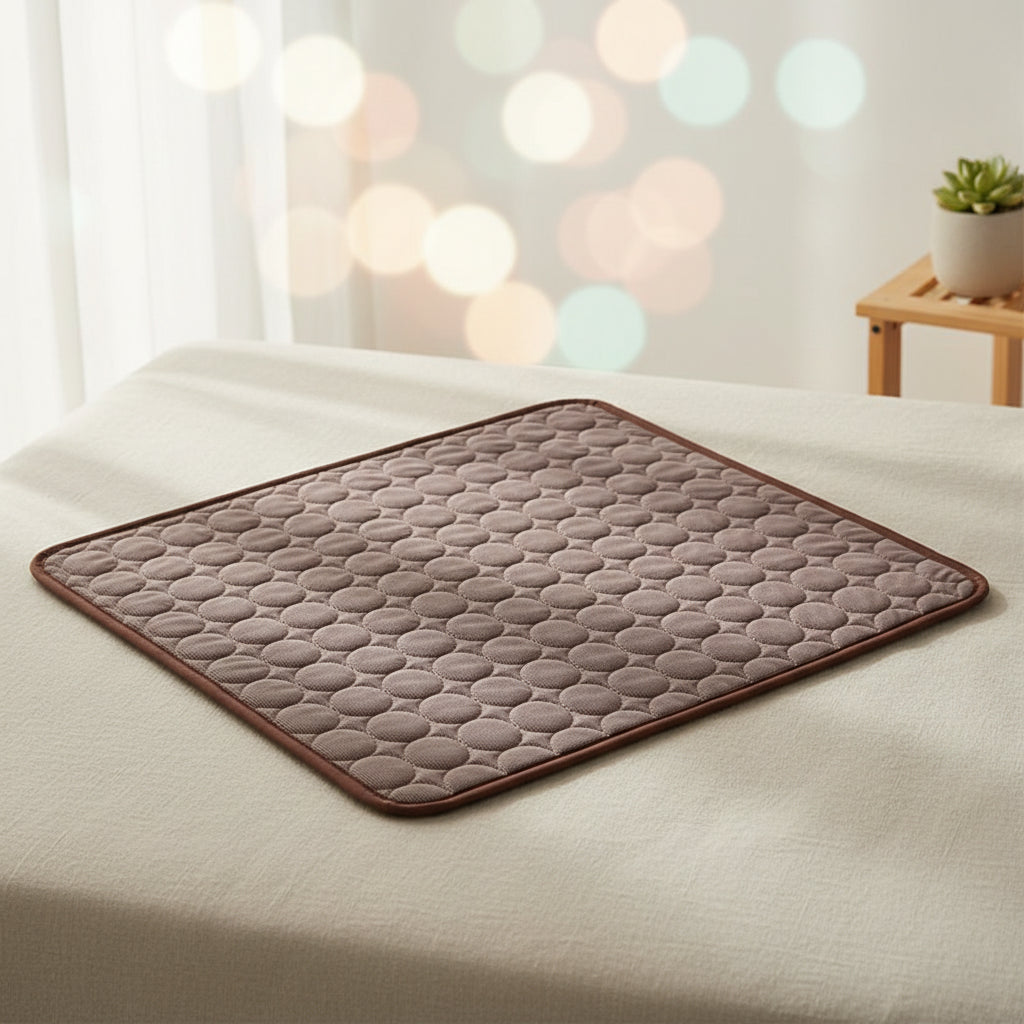 Pet Cooling Mat – Summer Ice Bed for Dogs & Cats, Extra Large Durable Blanket