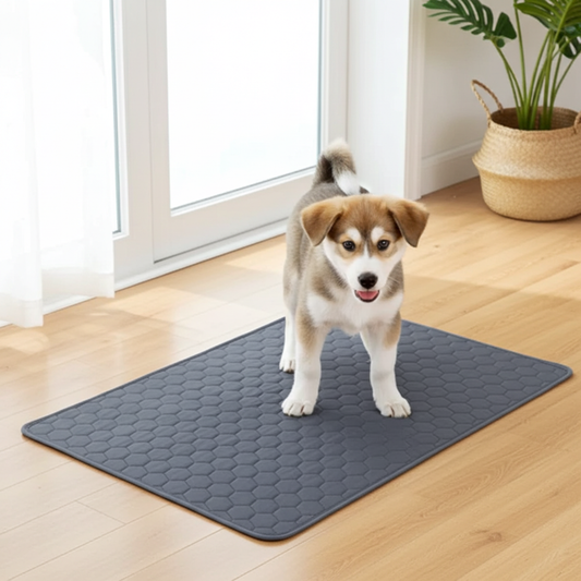Reusable Dog Pee Pad Blanket – Washable Waterproof Puppy Training Mat